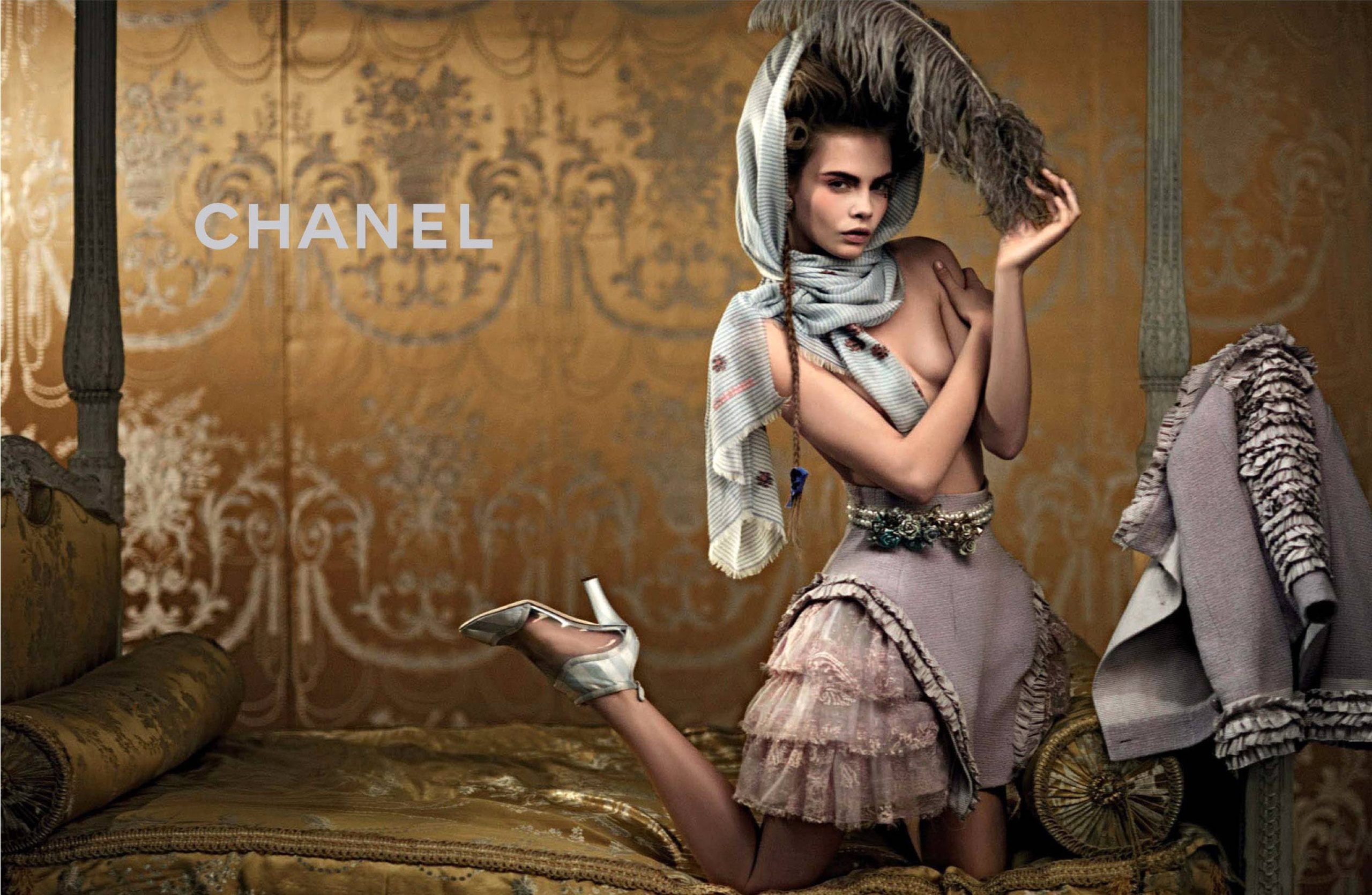 Cara Delevingne for Chanel Cruise