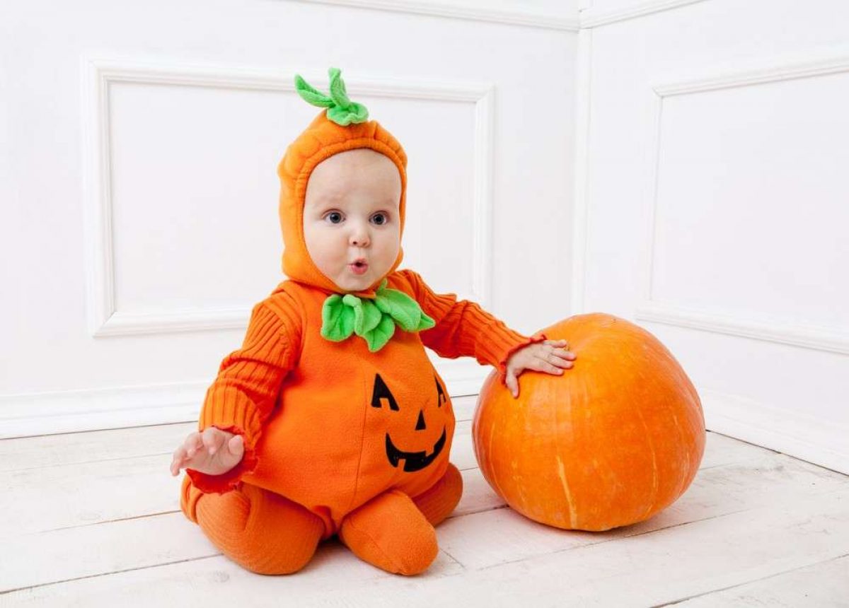 Halloween: il costume da zucca fai da te per i bambini [FOTO] | Pourfemme