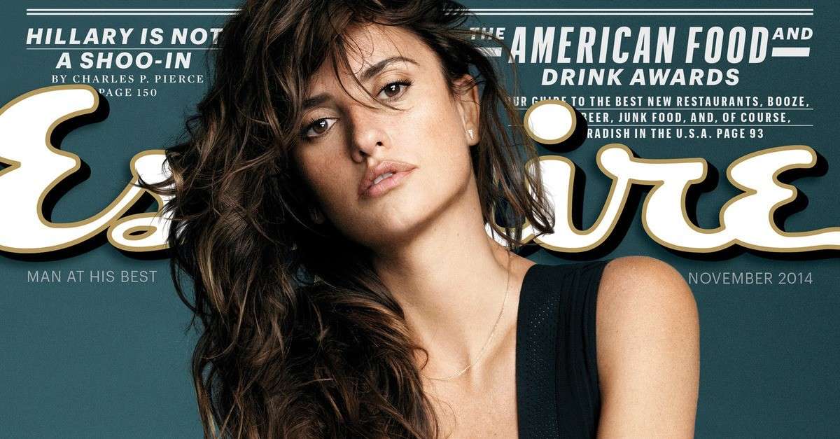 Penelope Cruz su Esquire