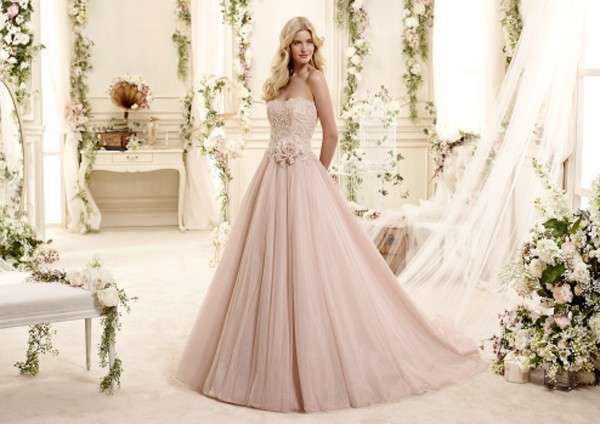 Colet bridal gown rosa