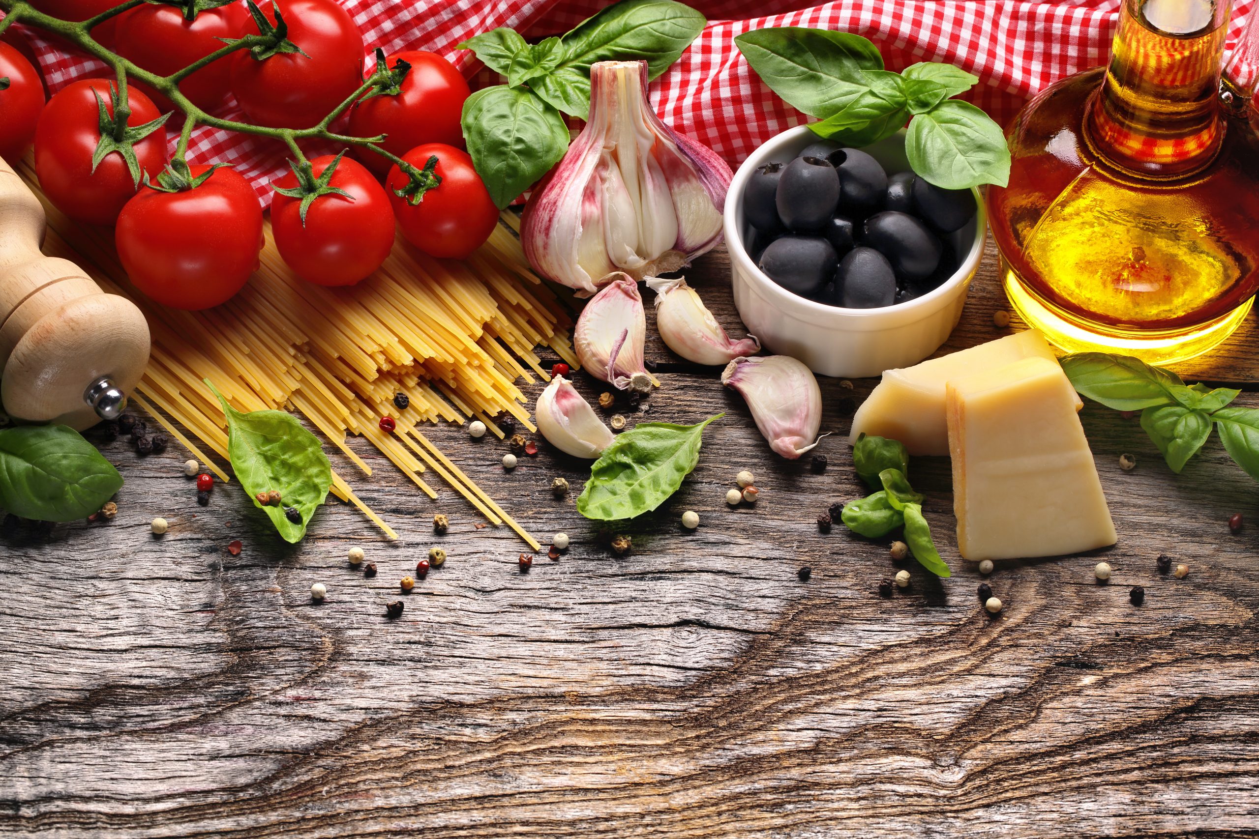 Vegetables,herbs and spices for Italian food