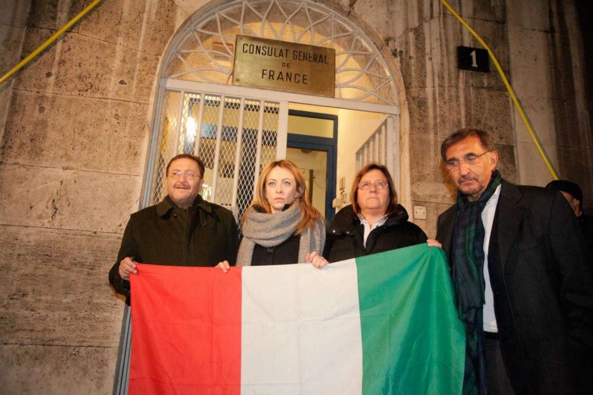 Giorgia Meloni e Ignazio La Russa contro la strage