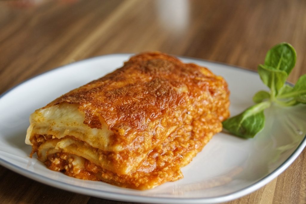 Lasagne al ragù d'agnello