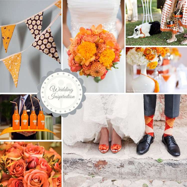 Matrimonio in arancione: idee per fiori e decorazioni [FOTO]