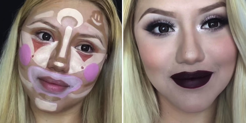 Clown contouring: la nuova tendenza make up per guance perfette