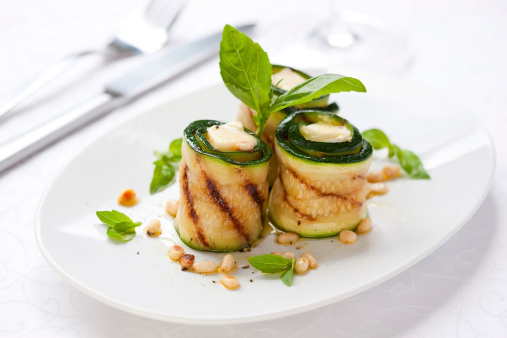 Rotoli di zucchine, ricetta light