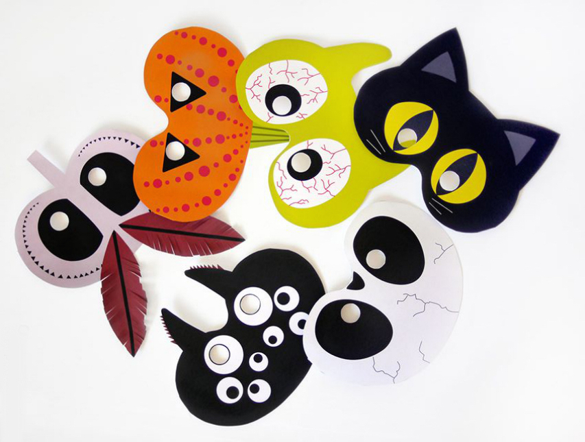 8 maschere per Halloween con il riciclo creativo