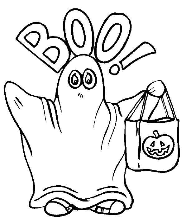 Fantasmi di Halloween: disegni da ritagliare e appendere [FOTO]