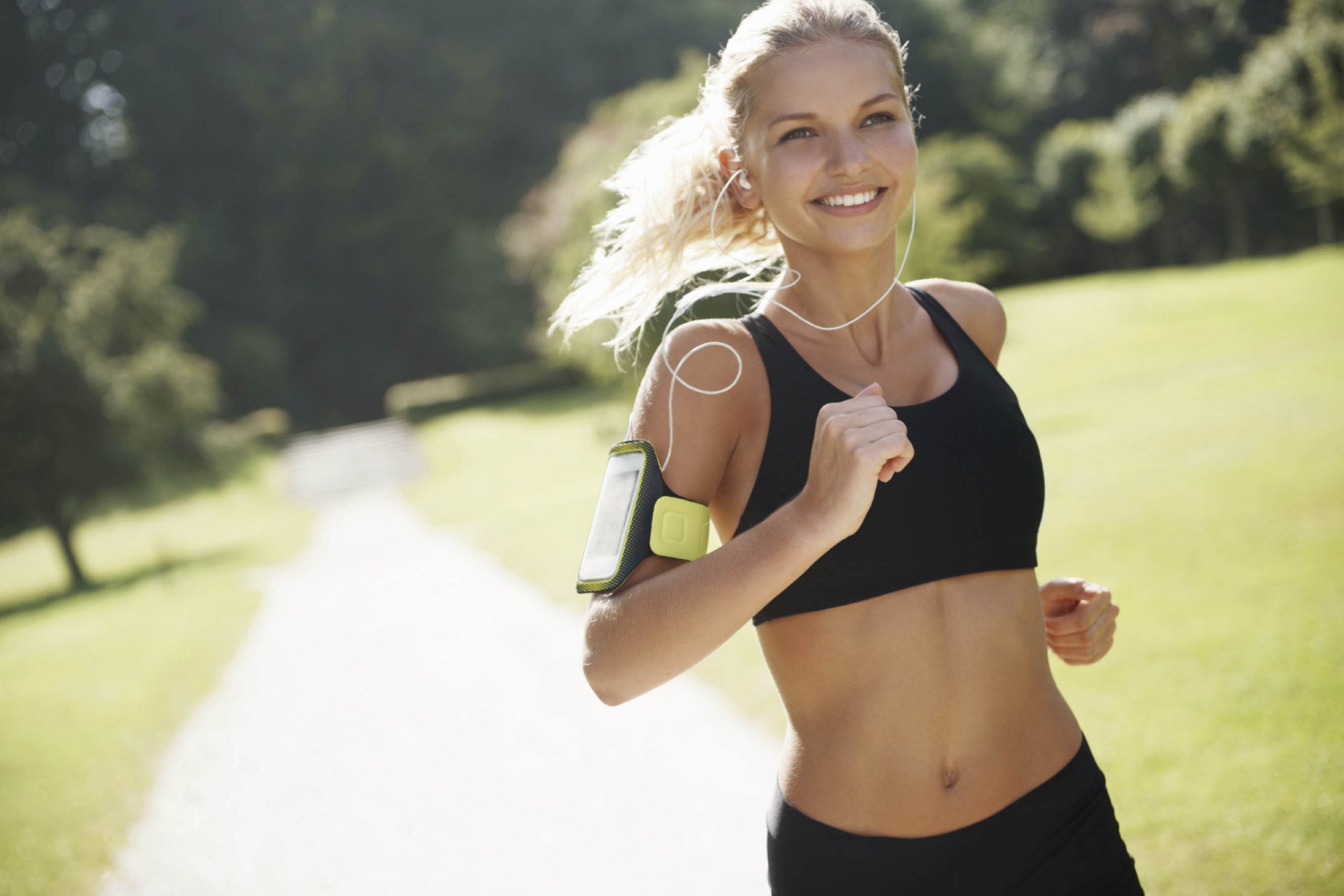 Jogging is her favorite exercise