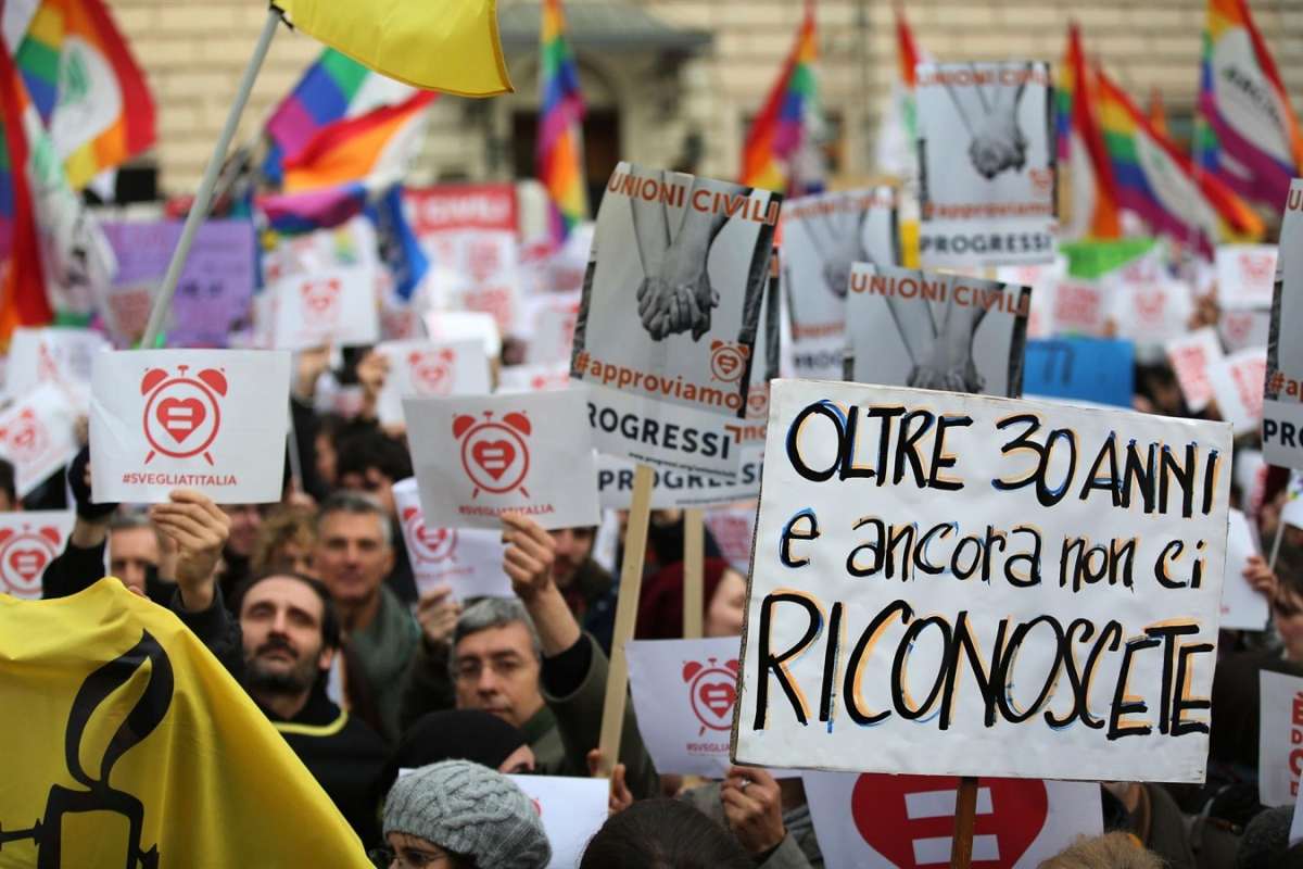 Unioni civili la mobilitazione dei vip e della gente comune