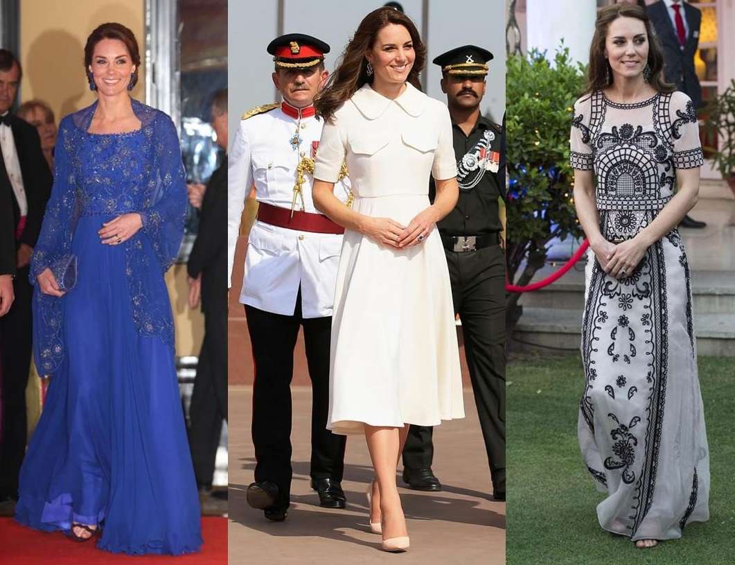 I look di Kate Middleton in India
