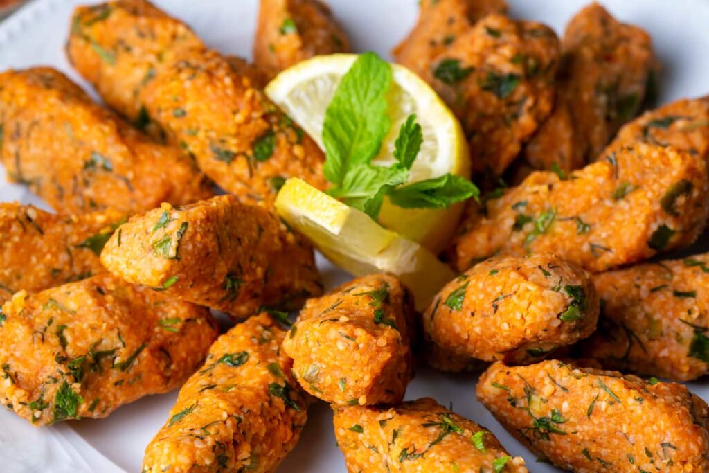 polpette vegetariane di lenticchie con erbe aromatiche e limone
