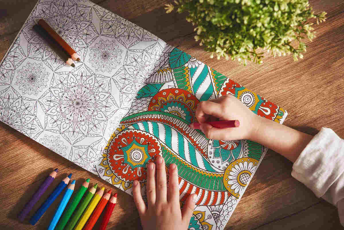 disegni geometrici da colorare