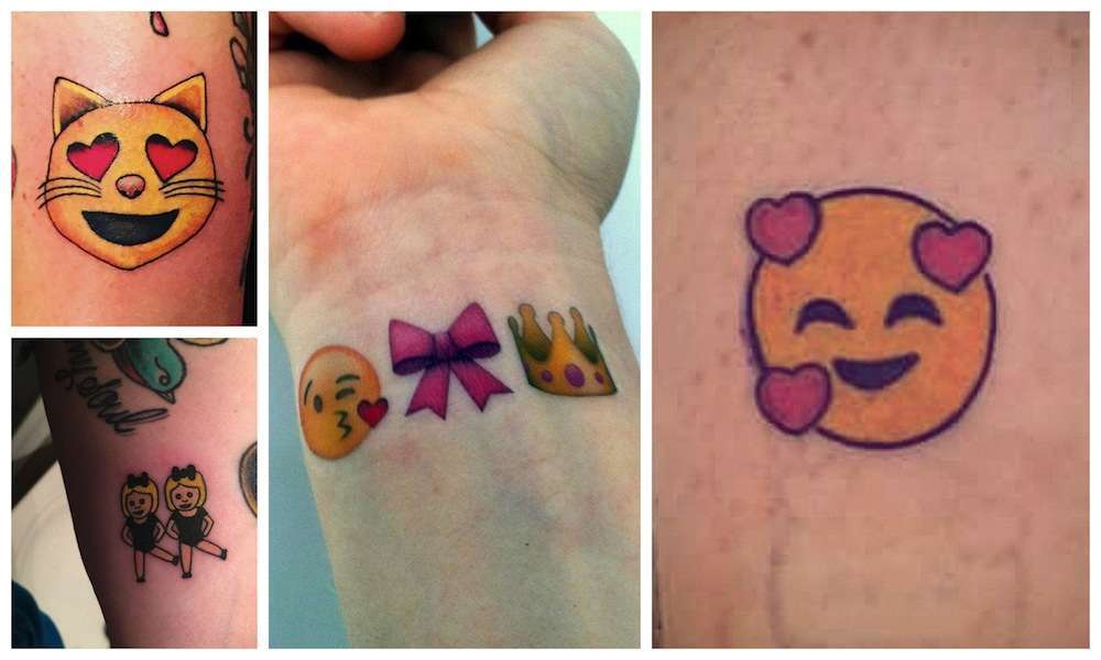 Tatuaggi emoji: tutte le idee più originali e divertenti [FOTO]