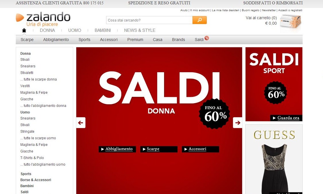 Zalando, lo sconto del 20% da non perdere, ma solo per due giorni