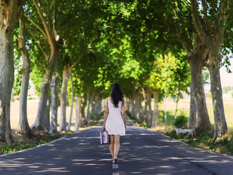 Valigia ragazza