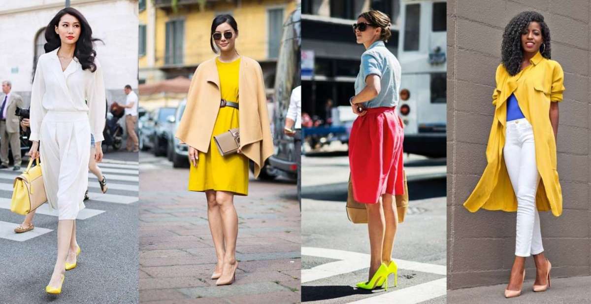 Scarpe gialle come abbinarle top