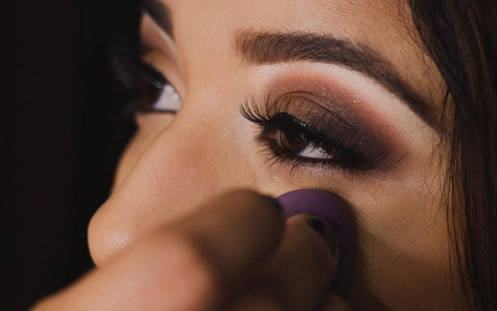 ragazza con make up