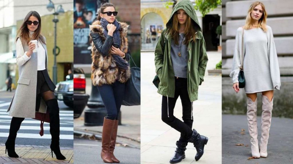 stivali marroni abbinamenti