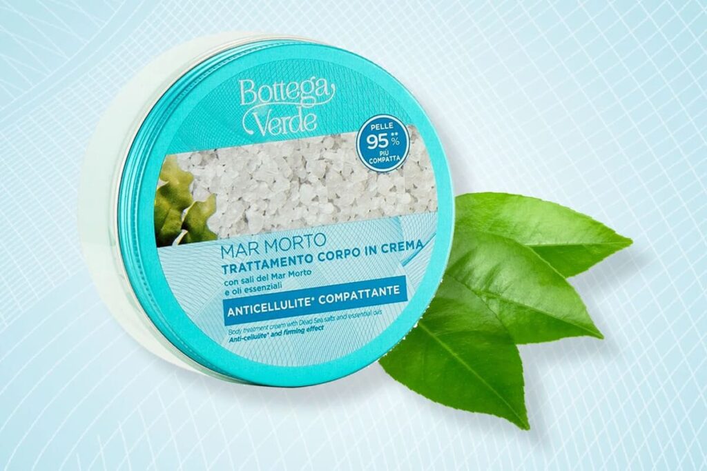 foto crema corpo anticellulite di Bottega Verde ai sali del Mar Morto