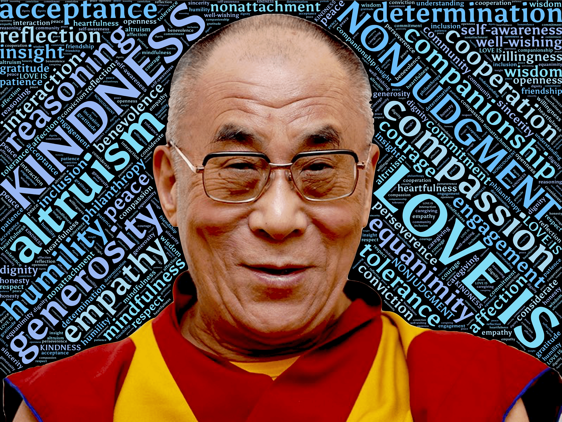 Frasi del Dalai Lama sull’amore: le più belle