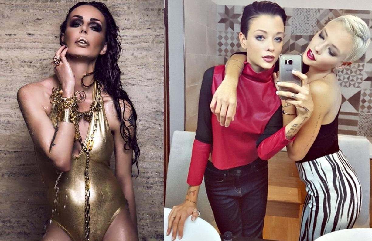 Nina Moric vs le Donatella per la casa di Fabrizio Corona news gossip foto