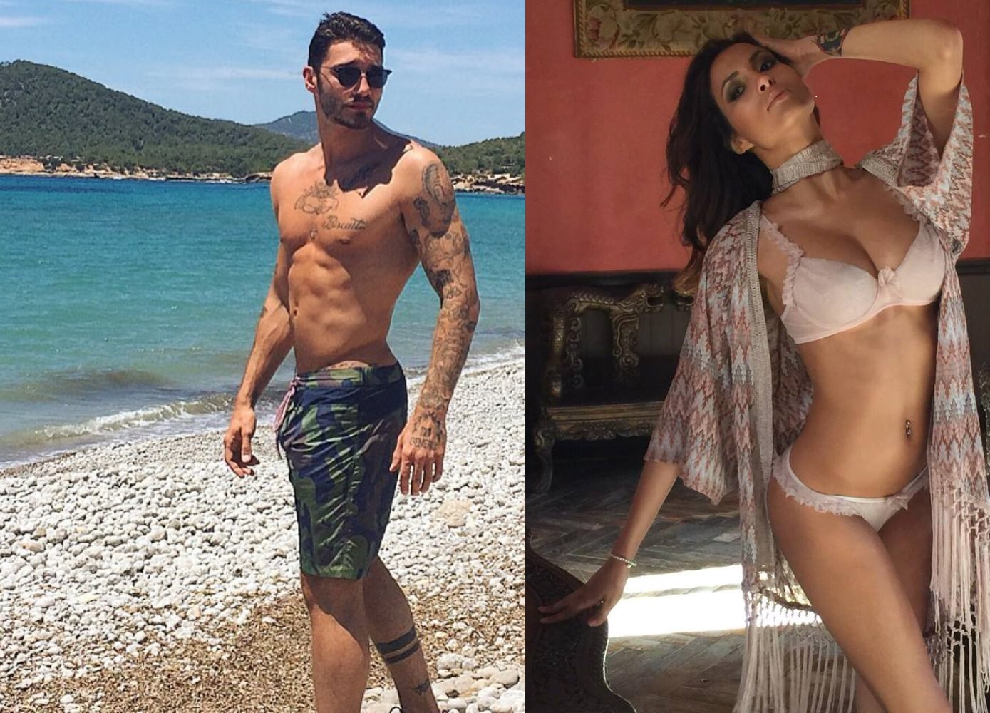 Stefano De Martino flirta con Mariana Rodriguez foto news gossip