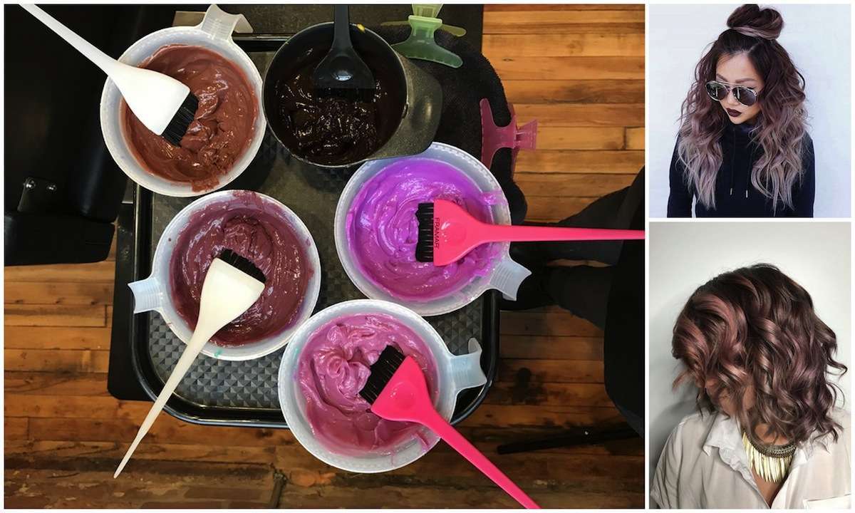 Capelli chocolate mauve: il nuovo trend colore 2017 per le chiome scure [FOTO]