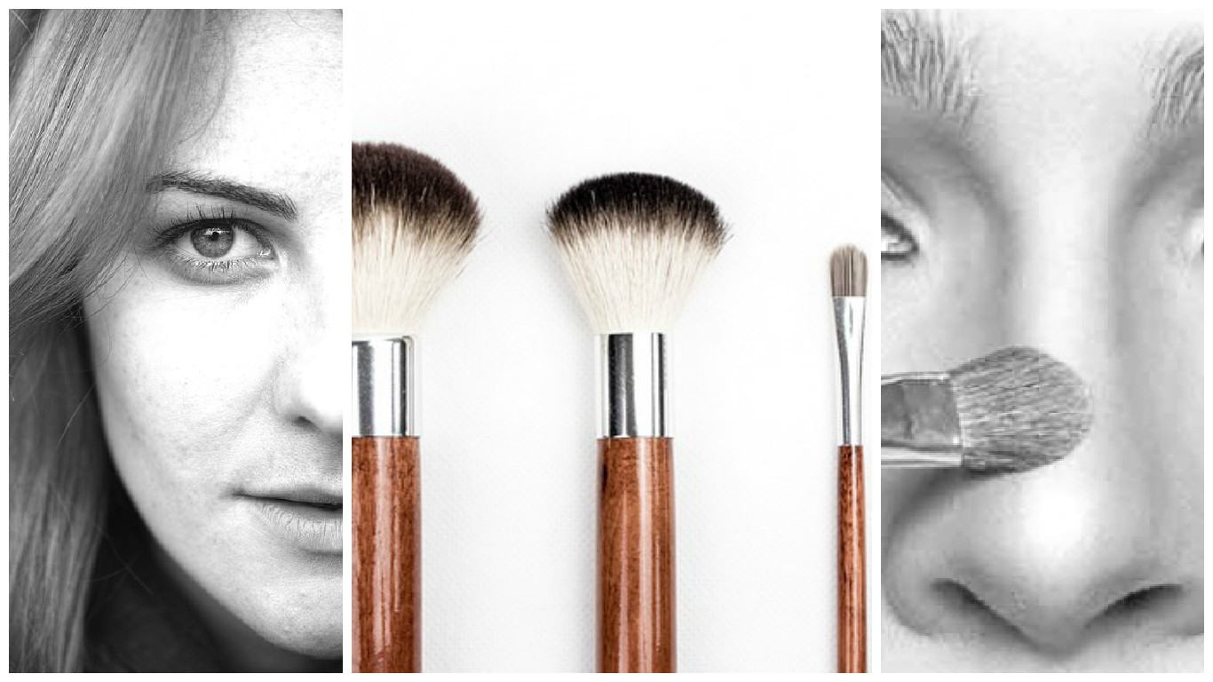 contouring naso make up