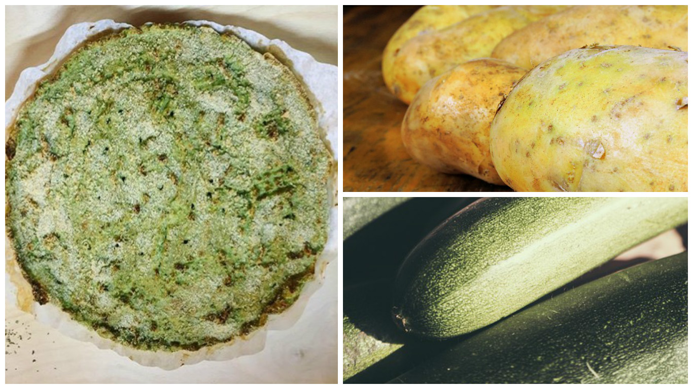 polpettone zucchini patate prosciutto
