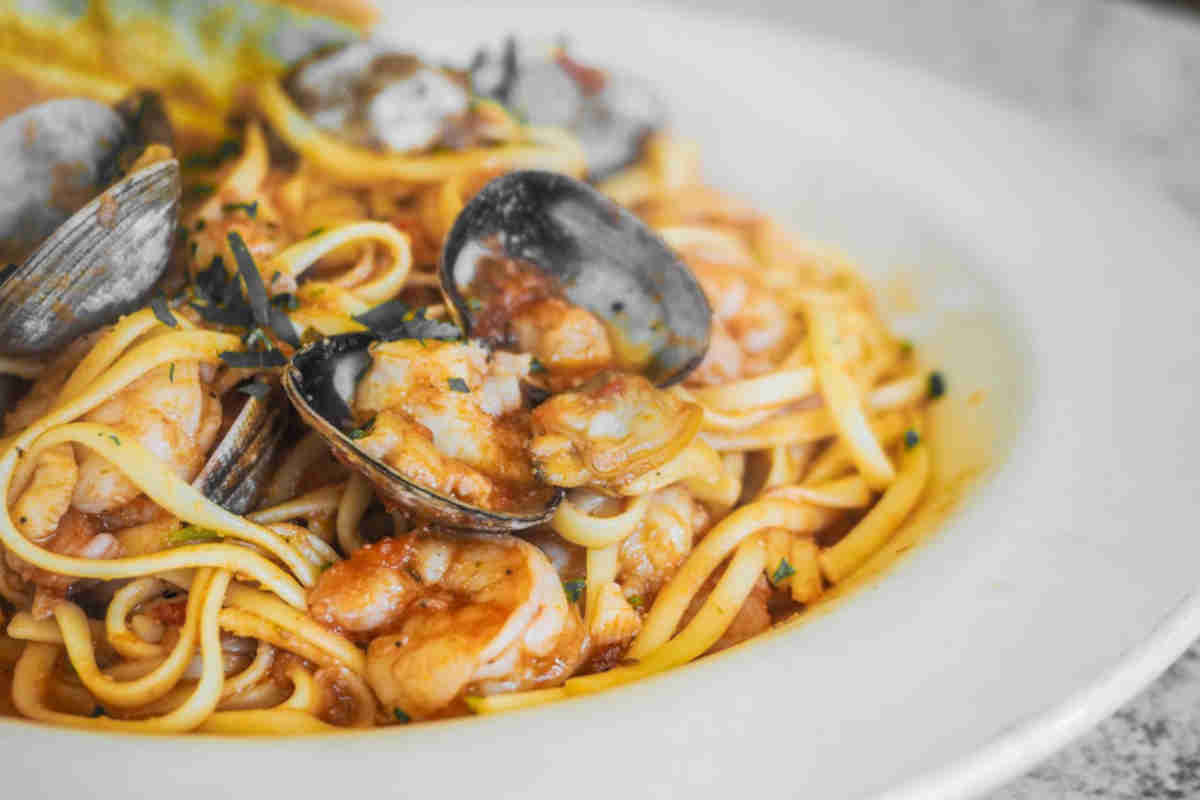 Pasta con le vongole per Natale