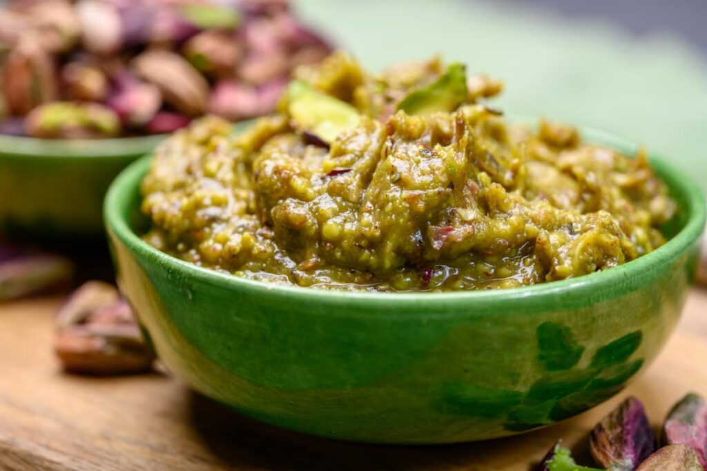 salsa di pistacchi