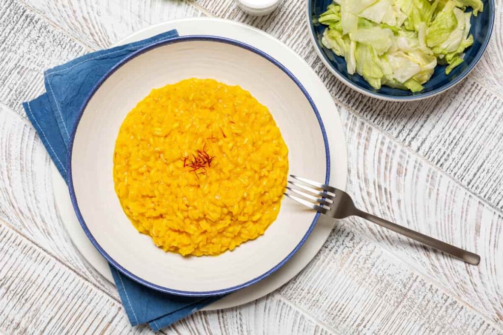 risotto allo zafferano