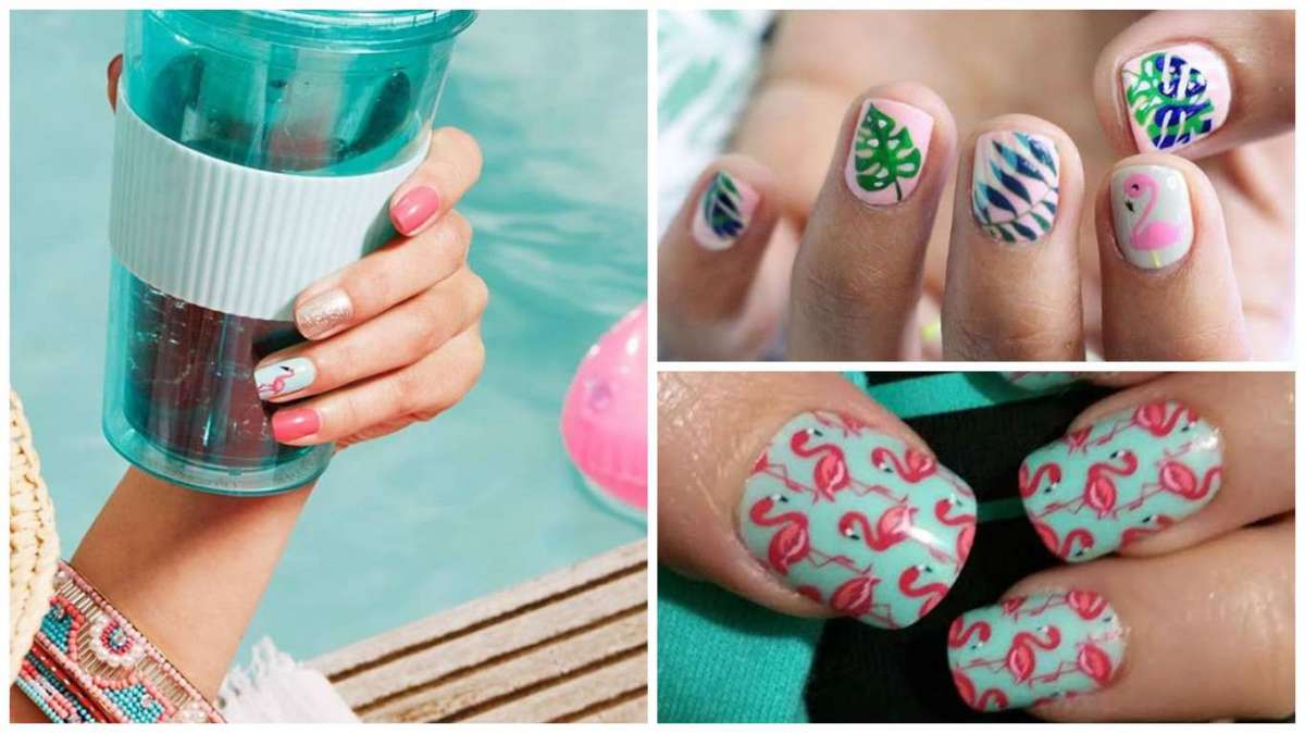 Fenicotteri sulle unghie: le idee social più originali delle #flamingonails