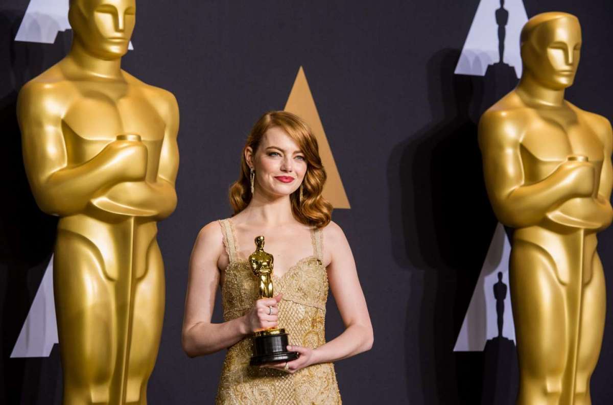 Oscar 2017 Casey Affleck e Emma Stone hanno vinto il premio come attore e attrice protagonista