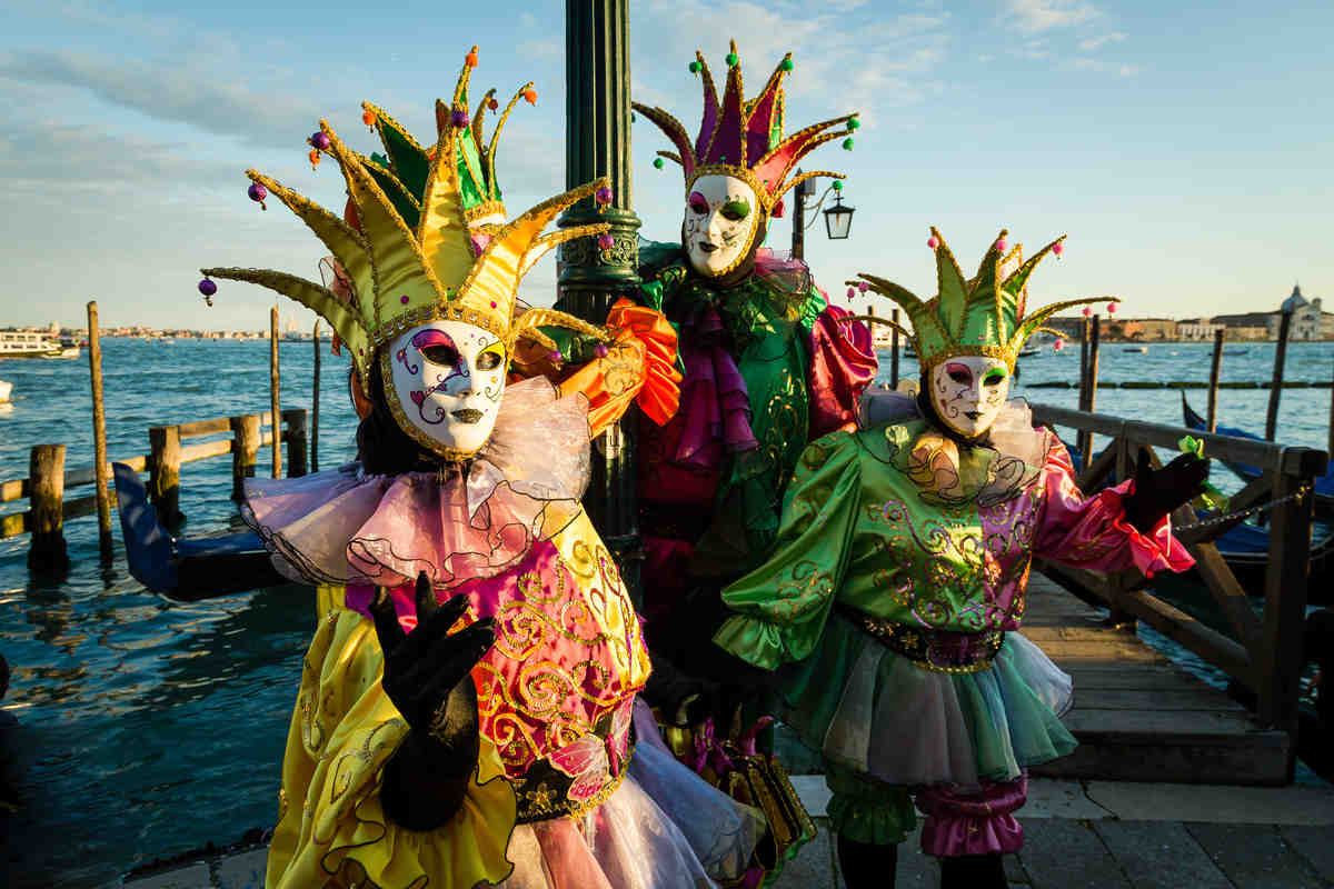 maschere tradizione italiana carnevale