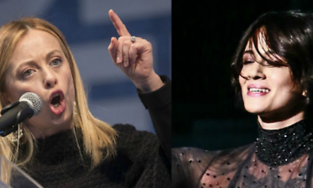 Lite social tra Asia Argento e Giorgia Meloni: l’insulto sulla forma fisica alla politica da poco diventata mamma