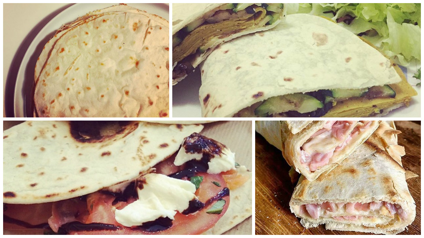 Piadina light la farcitura perfetta se sei a dieta