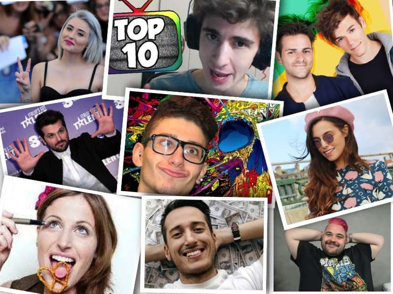 Youtuber italiani: ecco quali sono i più famosi