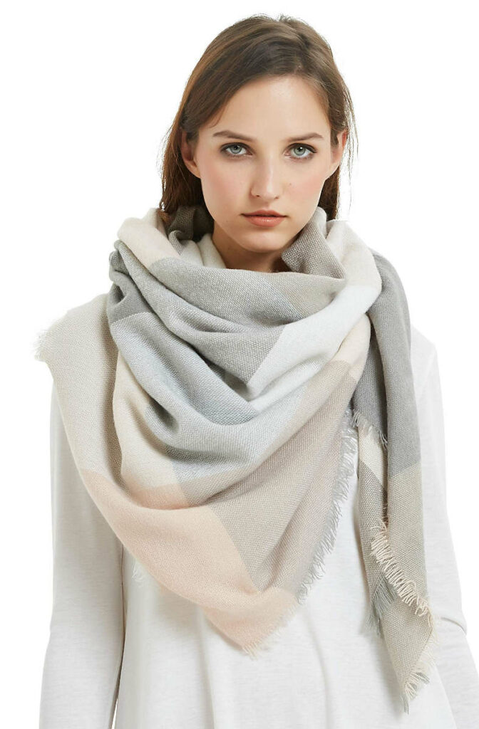 sciarpa oversize in cashmere