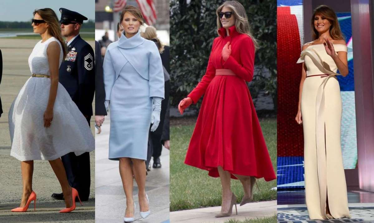 Gli abiti di Melania Trump
