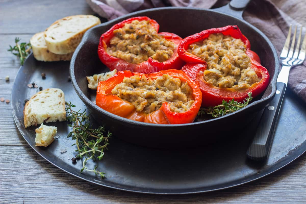 10 secondi piatti con i peperoni