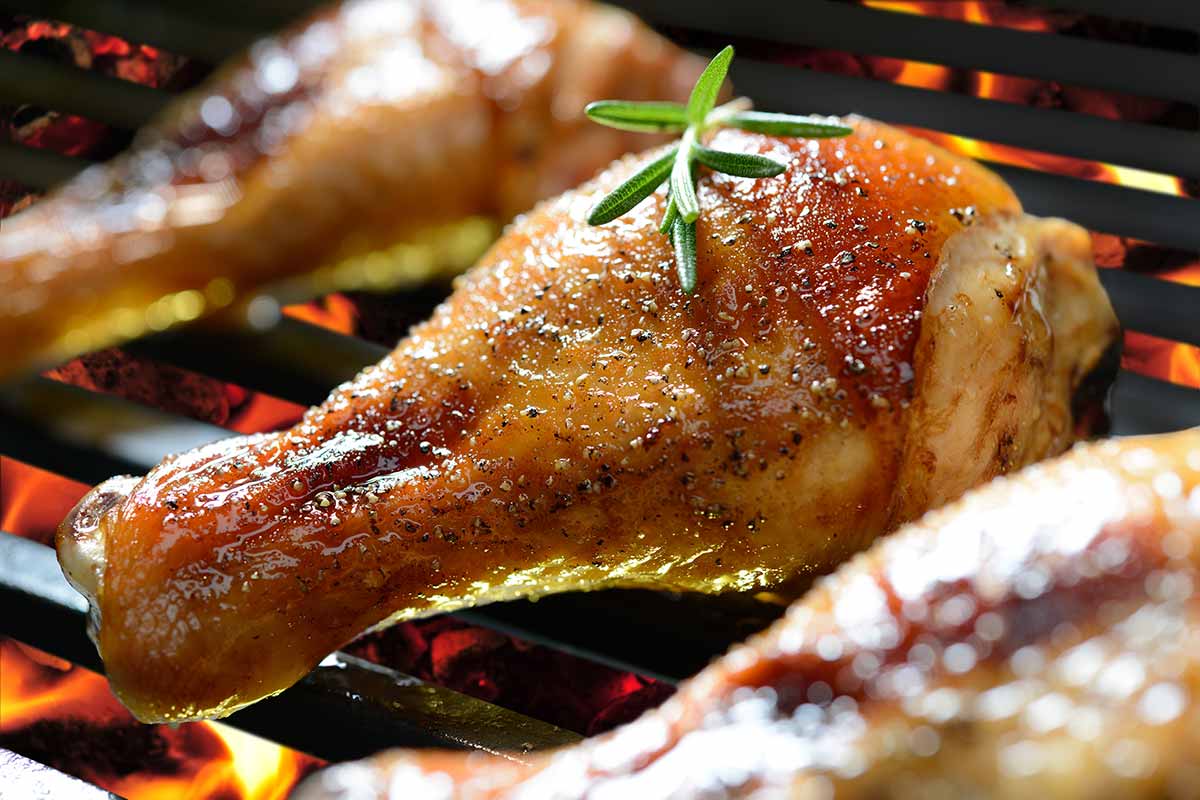 Cosce di pollo arrosto da mangiare con la dieta dei 7 giorni