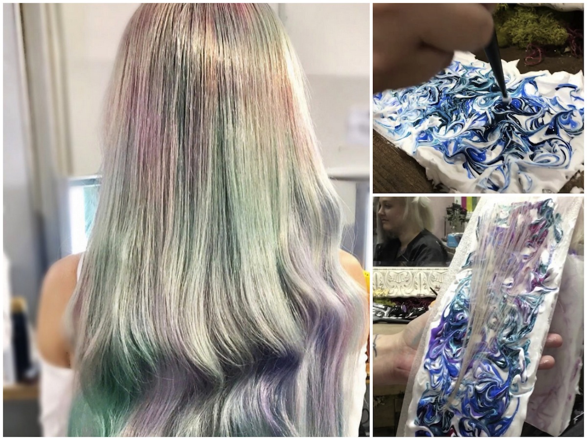 Marble hair: i capelli effetto marmo di tendenza