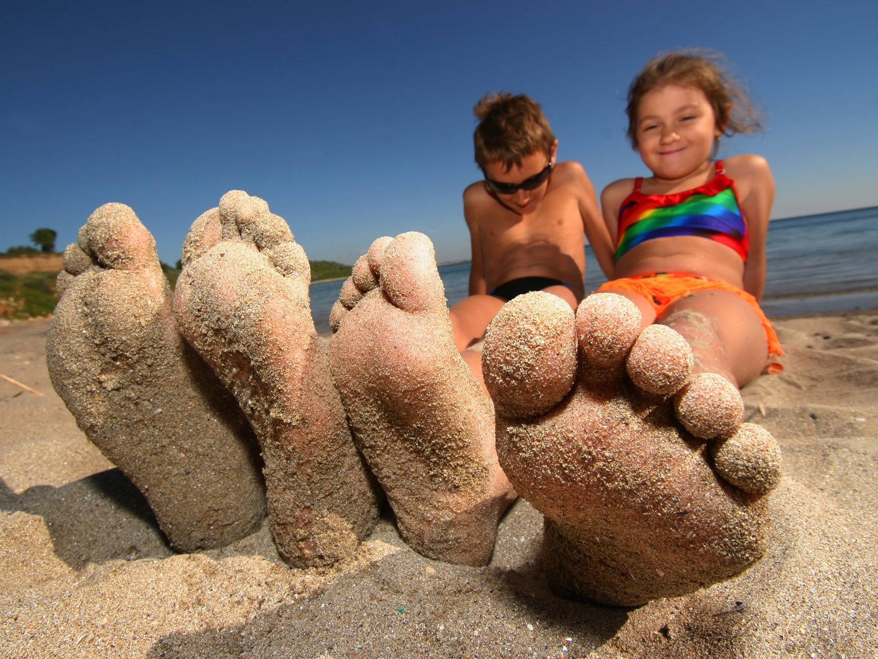Infezioni da sabbia: precauzioni per i bambini in spiaggia