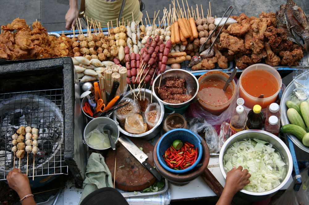 Non mangiare il cibo per la strada