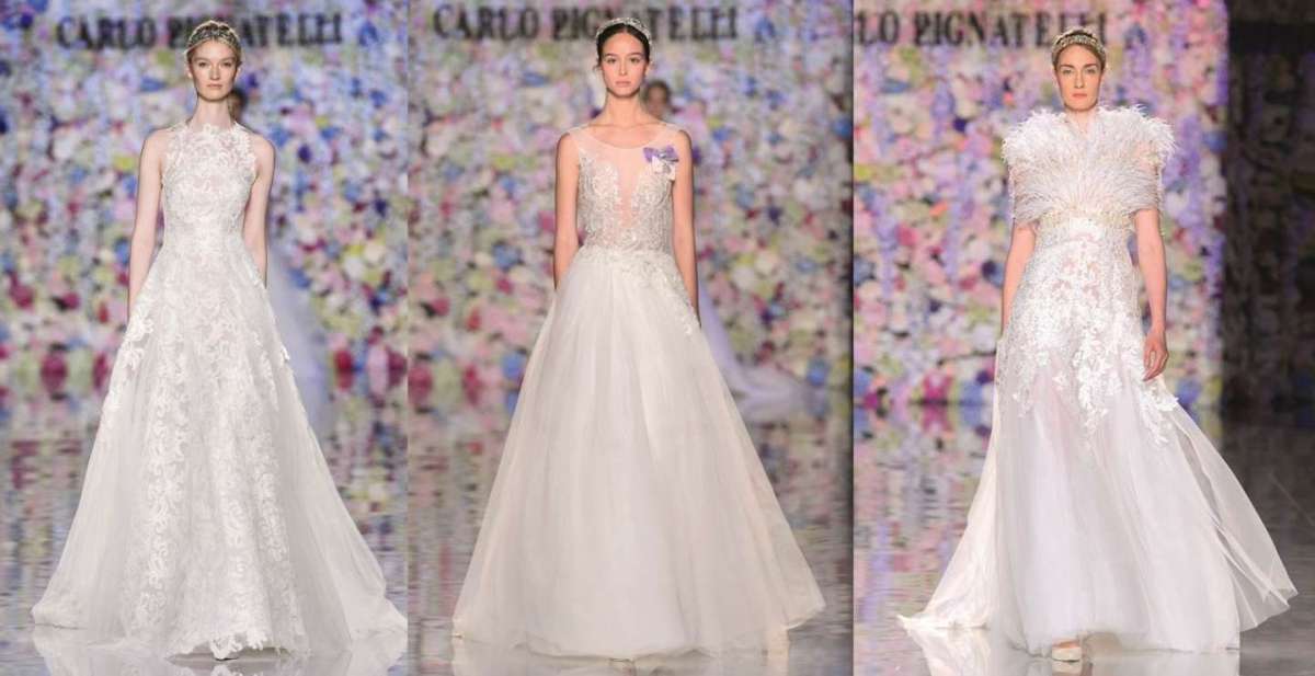 Abiti da sposa Carlo Pignatelli 2018: la nuova collezione