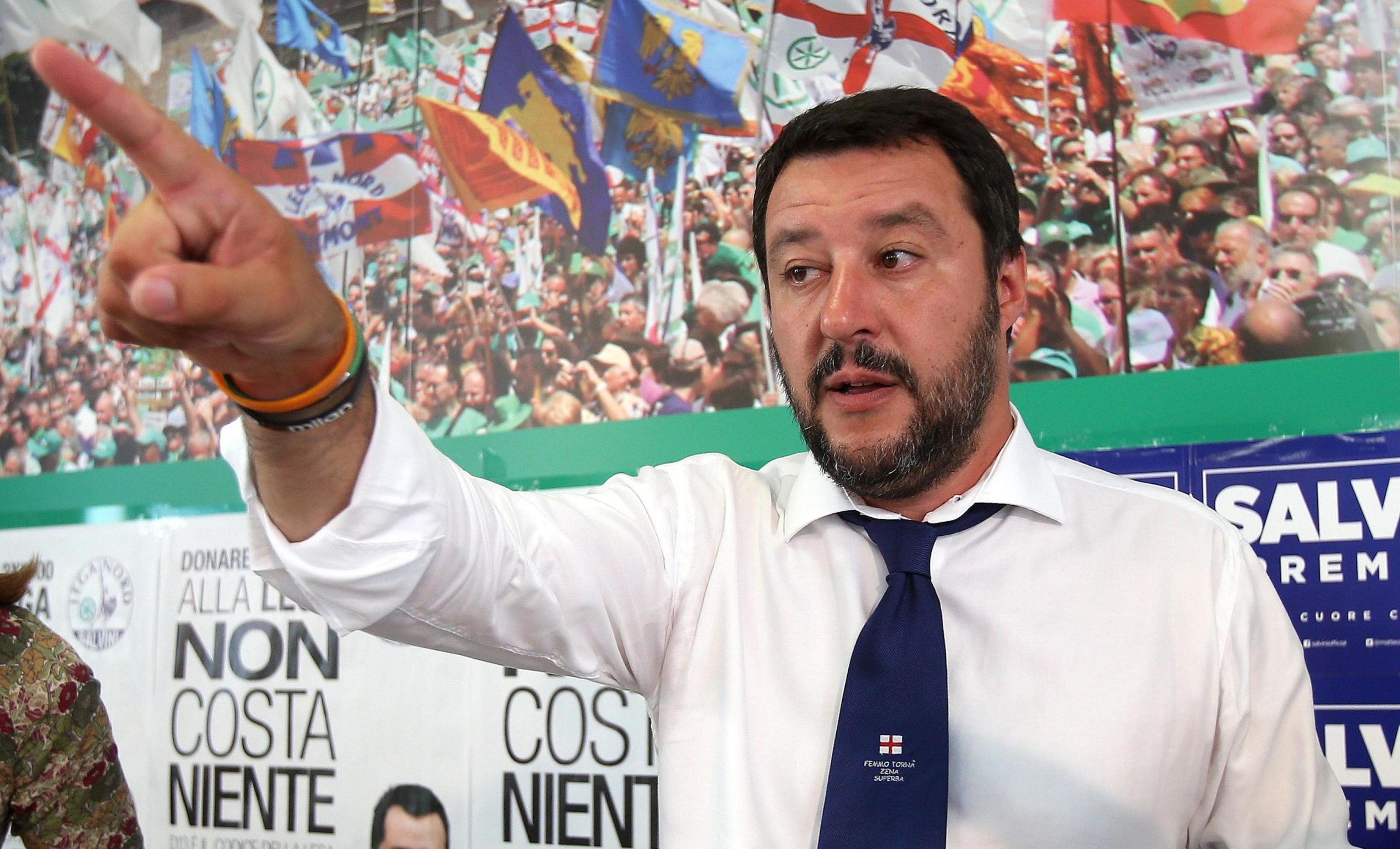 Matteo Salvini parla del tradimento di Elisa Isoardi