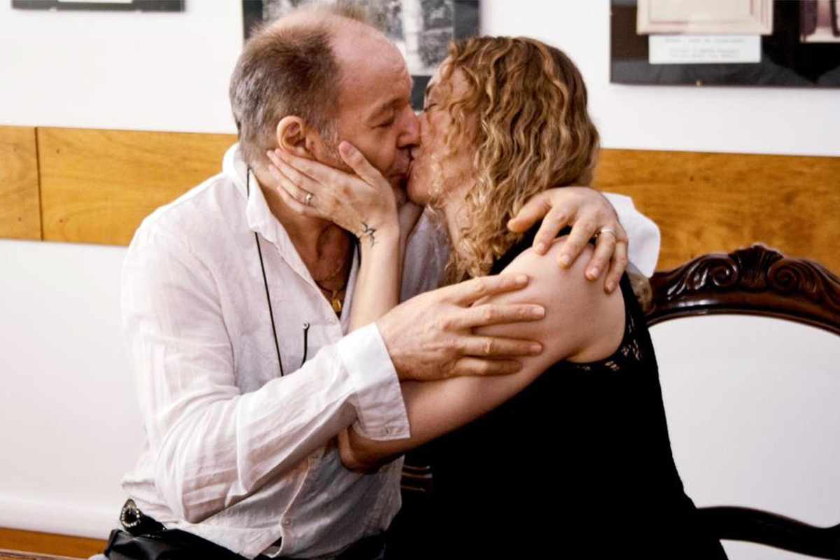 vasco rossi e la moglie Laura Schmidt