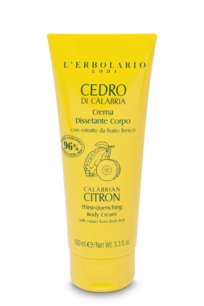 crema corpo al cedro Erbolario